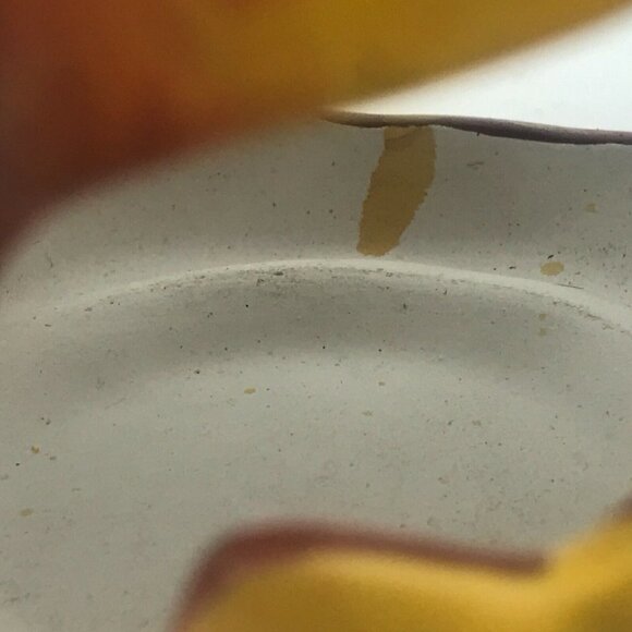 Halloween Jack-O-Lantern Pumpkin Tea Light Candle Holder Witch Hat Bats Ceramic - Picture 10 of 12